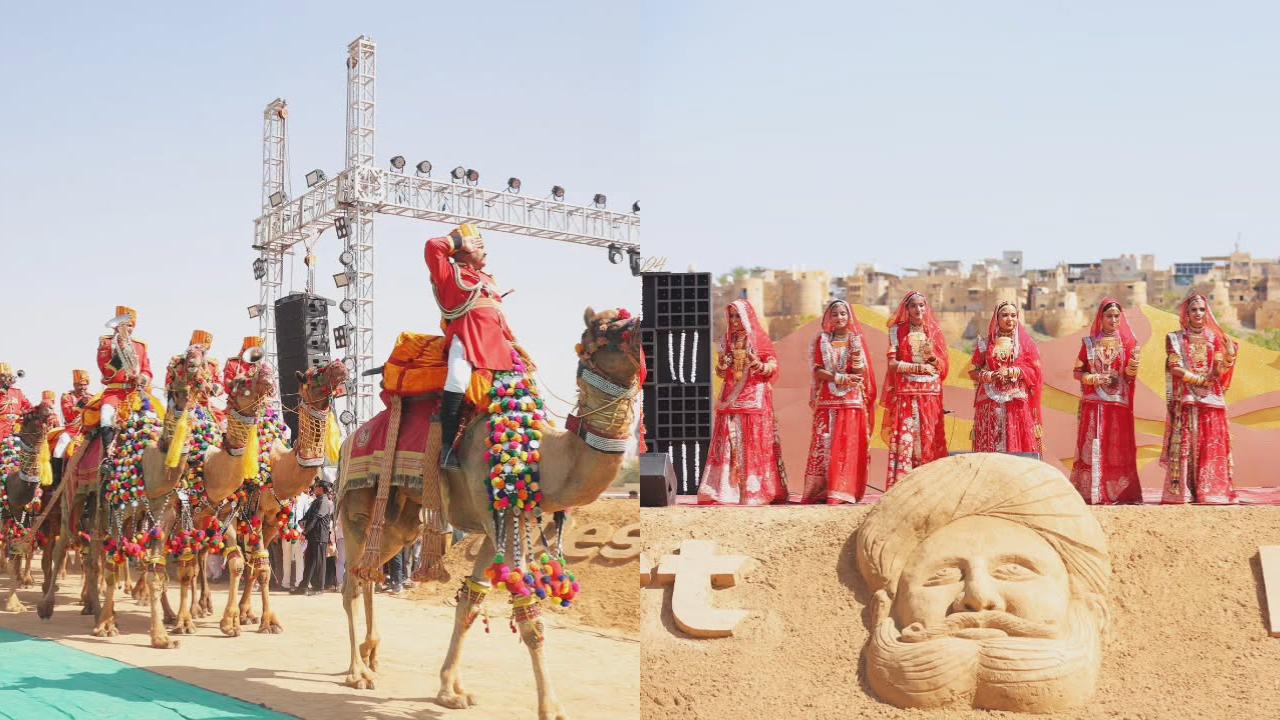 Jaisalmer Desert Festival, Rajasthan
This annual festival organised in the heart of Thar Desert reflects the extravagance of Rajasthani folk culture. Usually organised in the month of February, this cultural experience features camel races, folk dances, puppet acts, among other activities. (Pics: Instagram/@rajasthan_tourism)
WHEN: 2025 dates yet to be announced