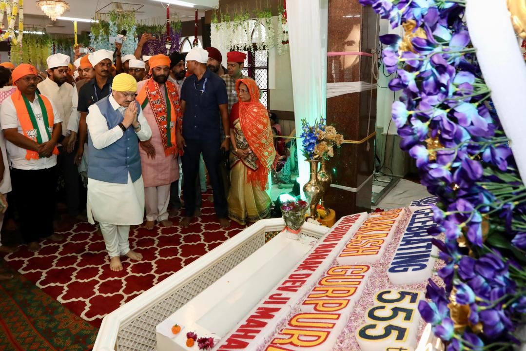 Watch: JP Nadda asked to leave Thane Gurudwara on Guru Nanak Jayanti?