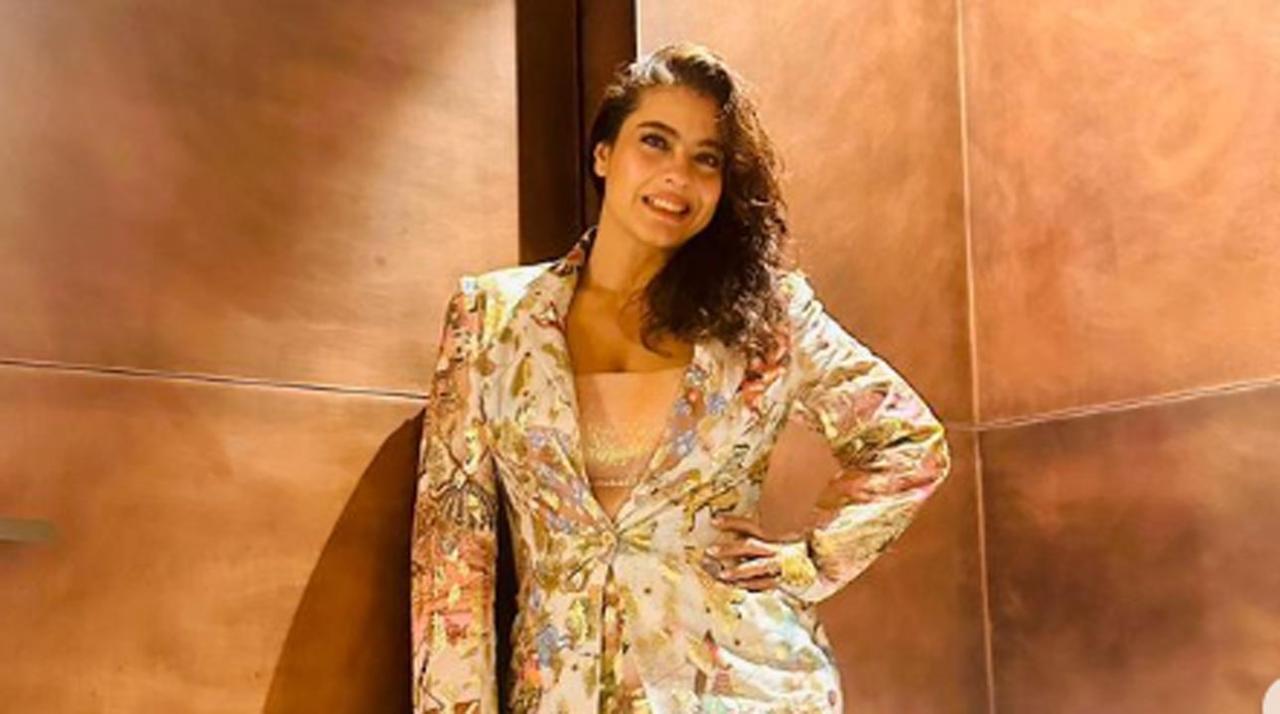 Kajol exudes boss lady vibes as she flaunts a chic and unique pantsuit