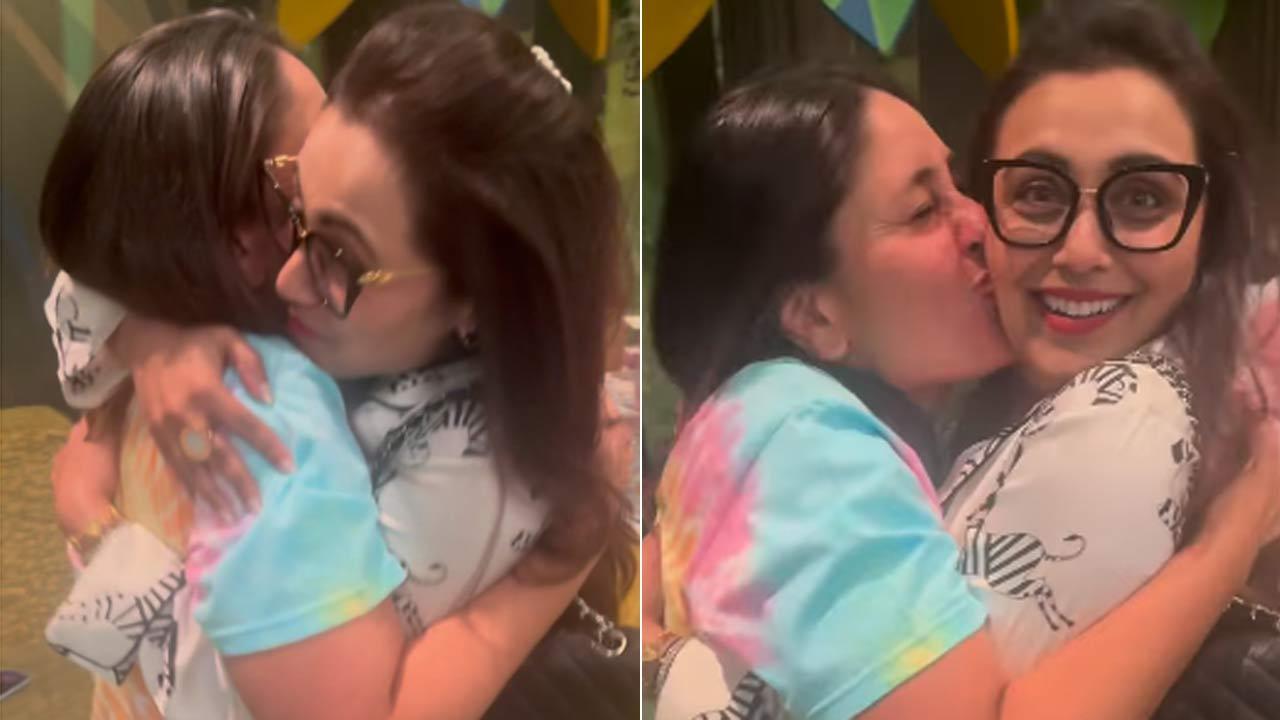 'Mujhse Dosti Karoge' reunion! Kareena Kapoor, Rani Mukerji's fun meet at Raha's birthday party