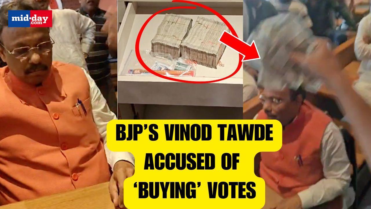  BVA Accuses BJP's Tawde of Cash Distribution in Virar, Protests Follow