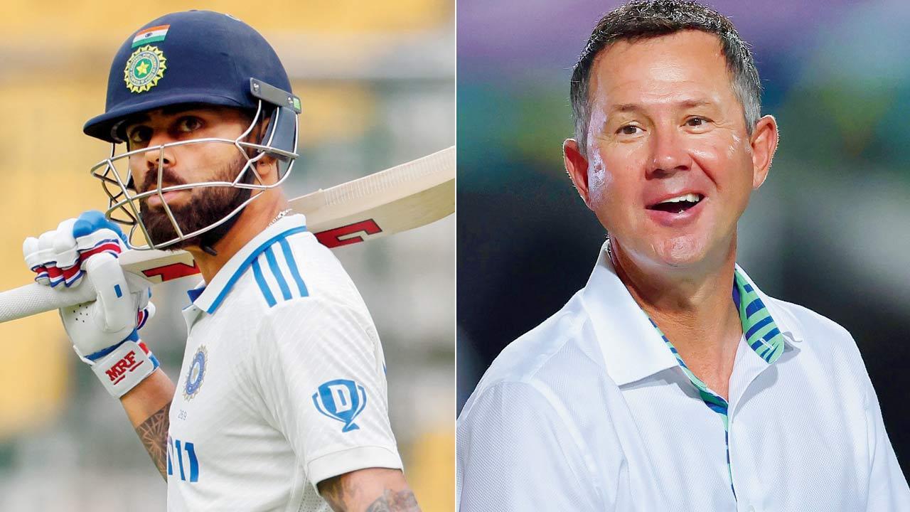 Ponting backs Kohli to make strong comeback against Australia