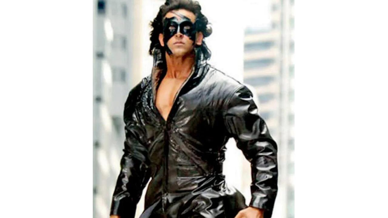 Krrish
Another beloved Indian superhero, Krishh, played by Hrithik Roshan, dons an all-black suit and covers his eyes with a mask to protect his identity.
The Krrish franchise has been responsible for bringing the superhero culture to mainstream Bollywood, and the character has shaped Indians' opinion of what a superhero dresses like.
