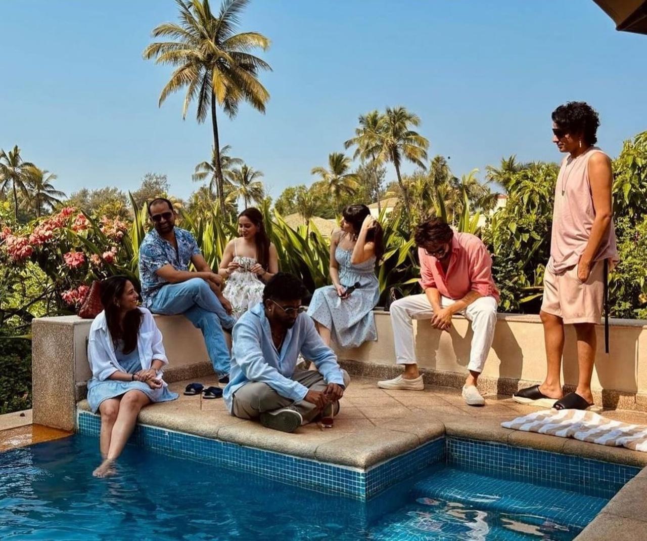 Kartik celebrated his birthday by reconnecting with his friends. 