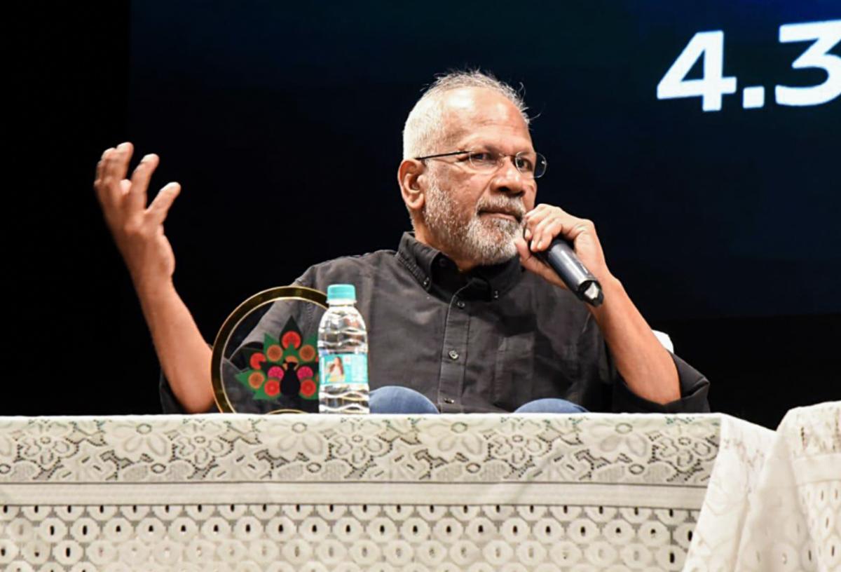 Mani Ratnam, the man of magnetic words and witty replies, was in a masterclass on 'Transforming Literary Masterpieces into Engaging Films' with acclaimed film director Gautham V Menon and enthralled the audience with insights about 'Ponniyan Selvan 1 and 2'. He also elaborated on his interest in turning literature into cinema.