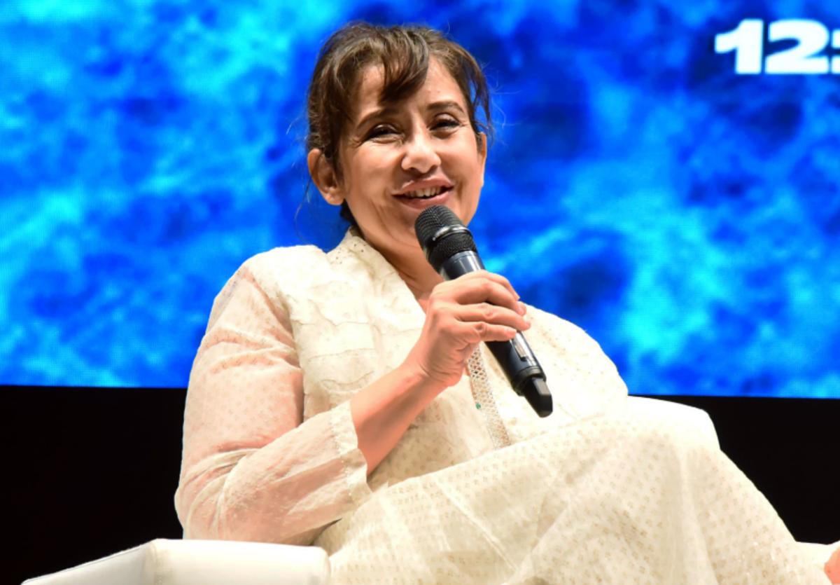 Manisha Koirala was in conversation with Vikramaditya Motwane on the topic, 'From Big Screen to Streaming Platforms'. The actress also talked about ageism in Bollywood and how it comes faster to heroines. 