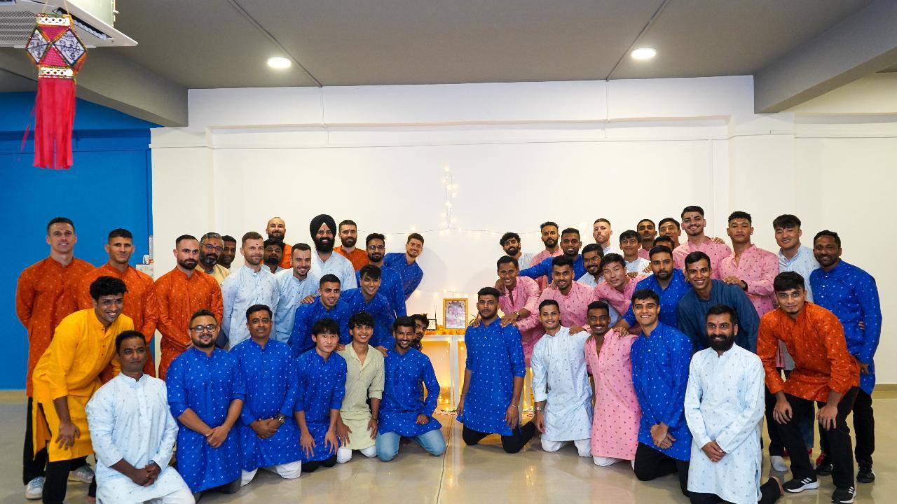 Mumbai City FC Diwali celebration (Pics: Special Arrangement)