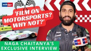 Naga Chaitanya at Indian Racing Festival | Exclusive interview