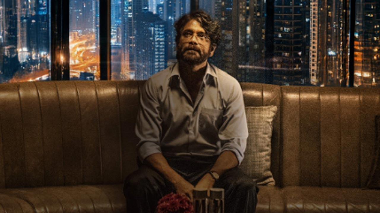 Nagarjuna's intense look in 'Kubera' unveiled, first glimpse to drop on November 15