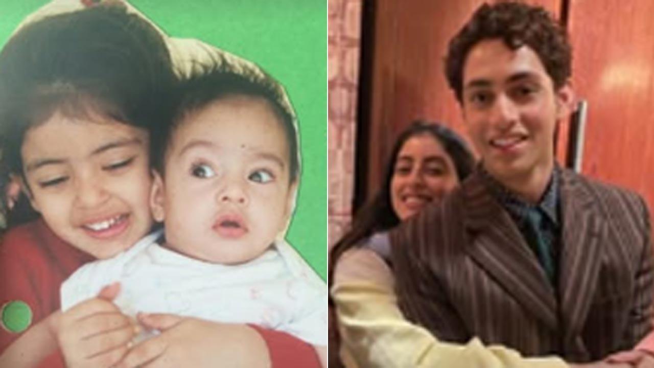 Navya Naveli Nanda wishes her ‘junior’ Agastya Nanda on his birthday