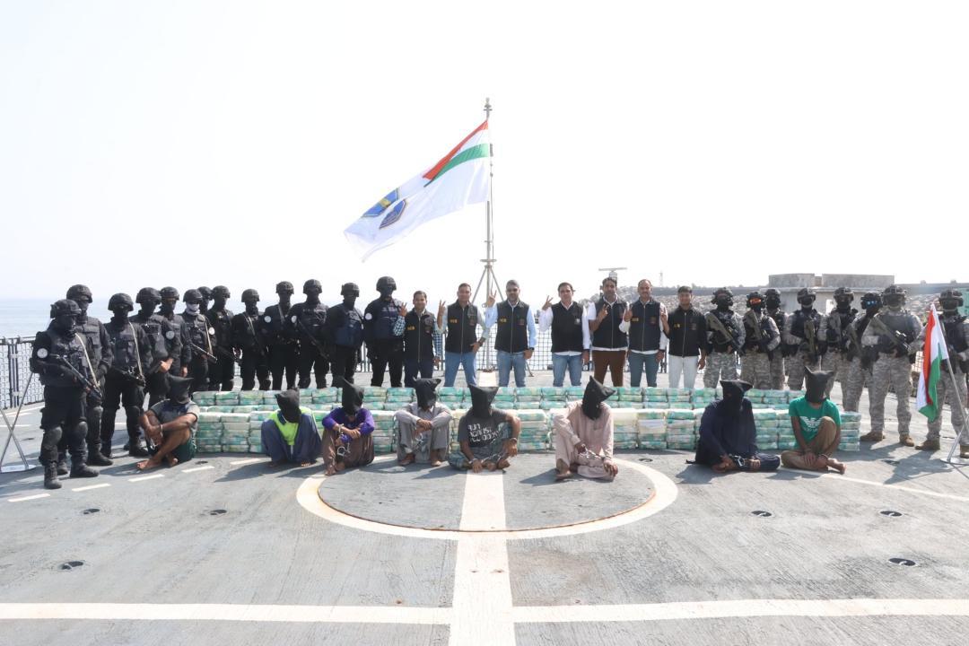 Drug bust: 700 kg of Methamphetamine seized from international cartel in Gujarat
