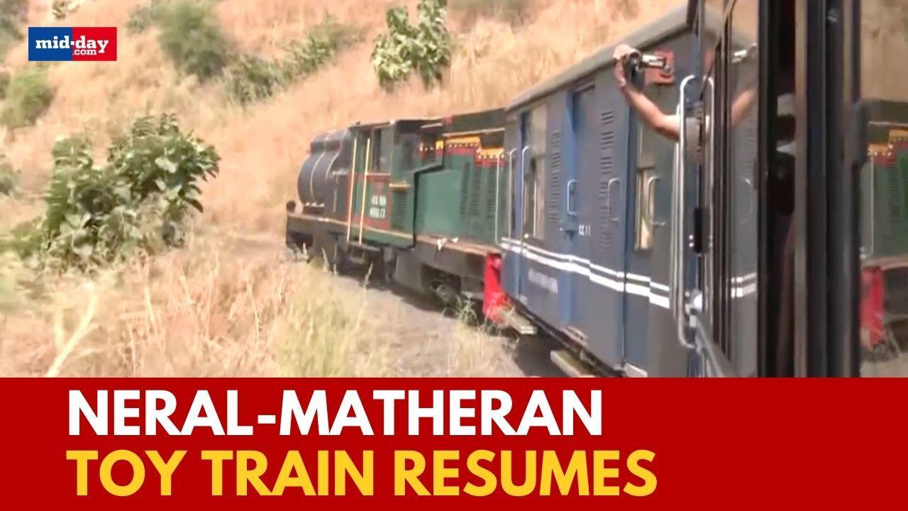 Good news for tourists as iconic Matheran-Neral mini toy train resumes