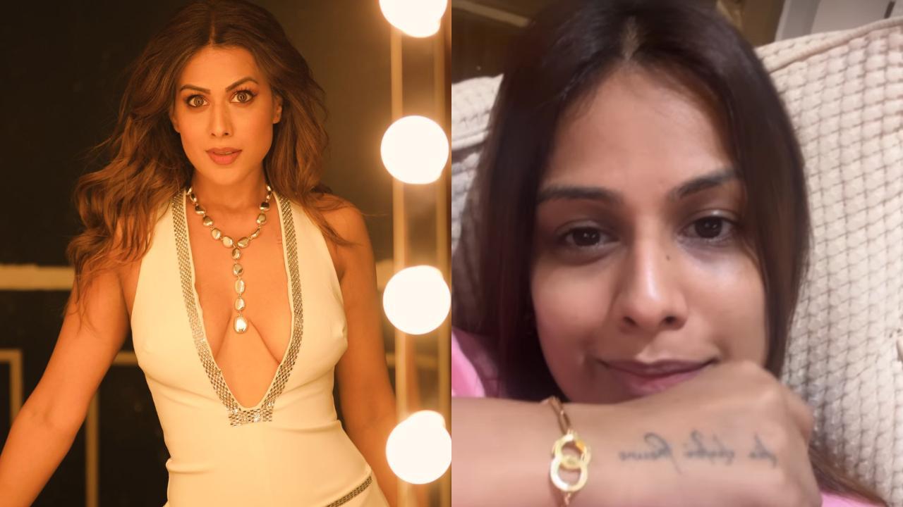 Nia Sharma flexes her 'glittering gift' given by her mother on Diwali