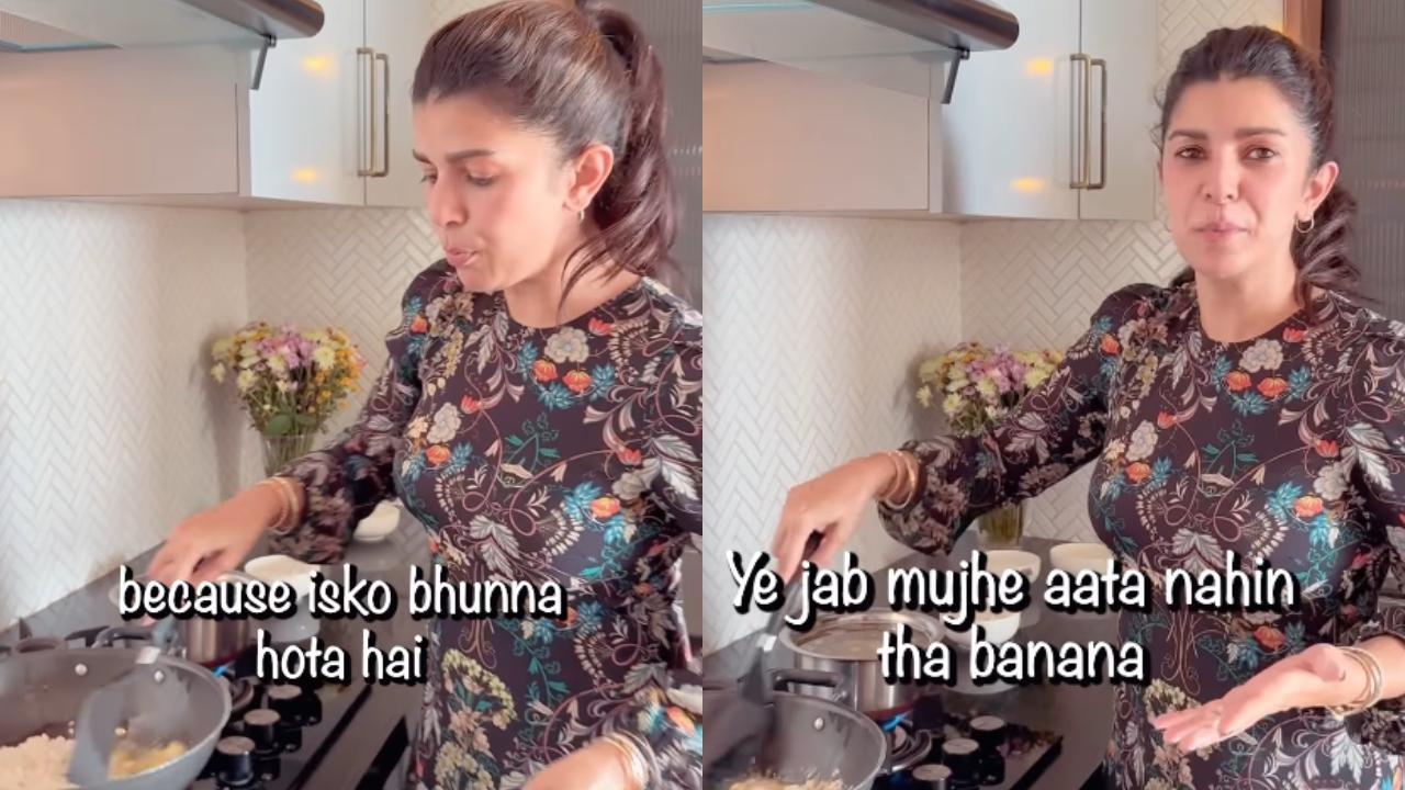 Nimrat Kaur prepares kada prasad on the auspicious occasion of Gurpurab
