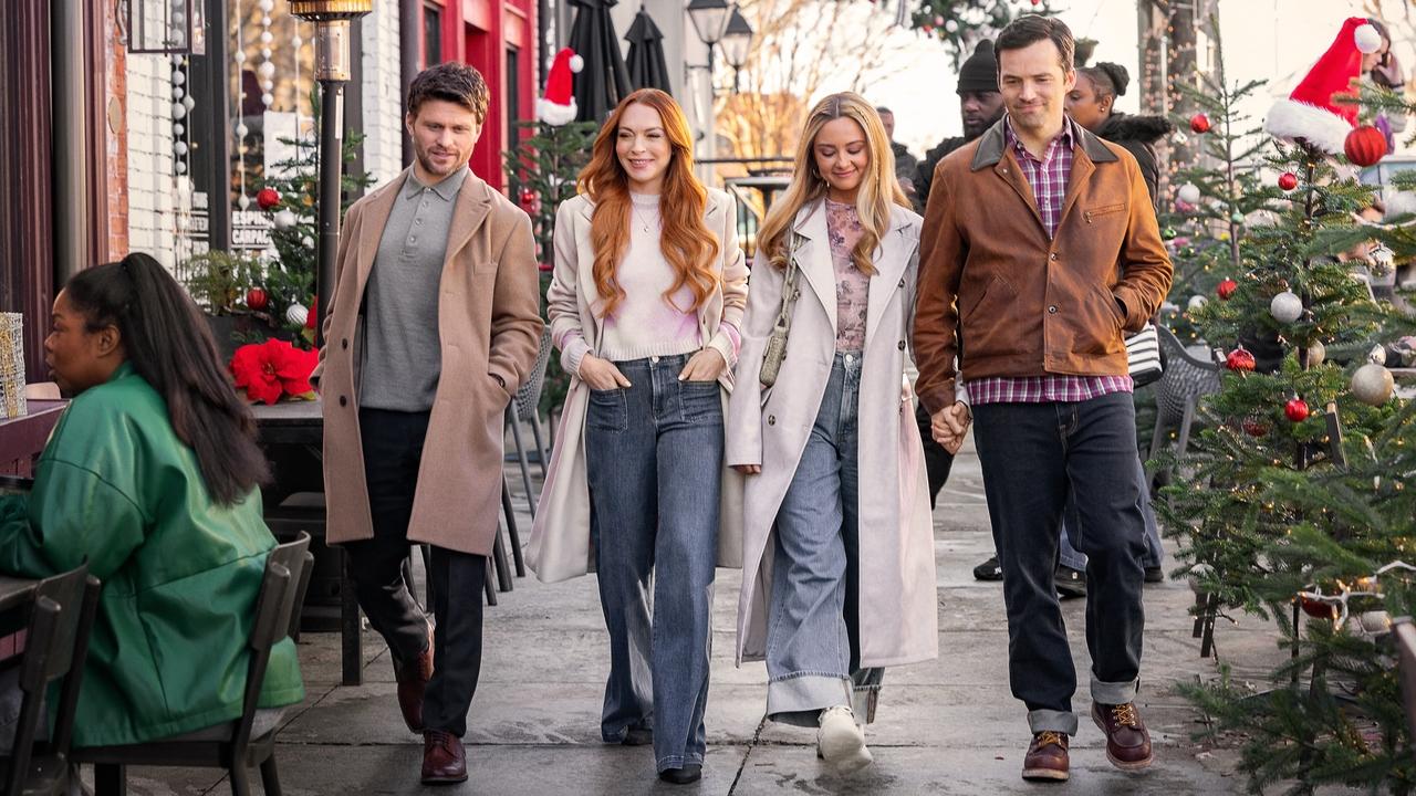 Our Little Secret (Netflix, November 27) 
This holiday rom-com stars Lindsay Lohan as Avery and Ian Harding as Logan. They play former lovers whose paths cross in awkward circumstances. It's the Christmas season and chaos is guaranteed