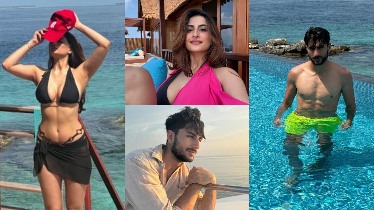 Rumoured lovebirds Palak Tiwari and Ibrahim Ali Khan vacay together in the Maldives