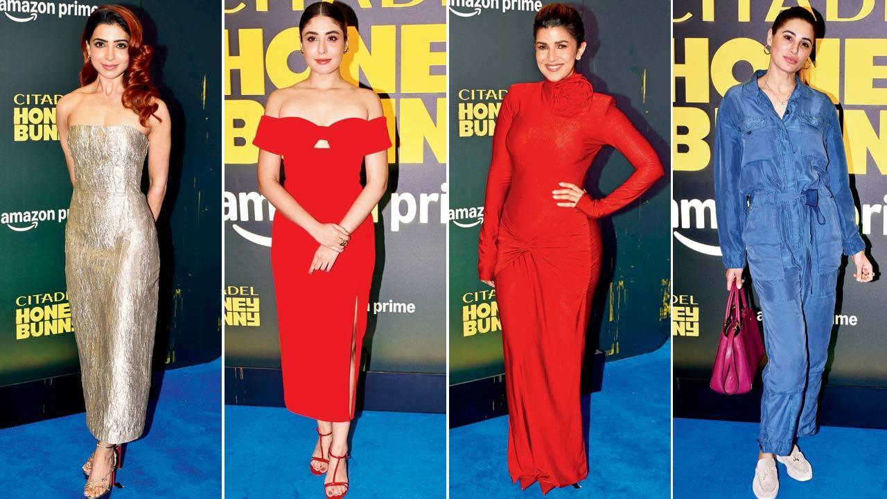 Samantha, Kritika, Nimrat and others slay at 'Citadel: Honey Bunny' premiere