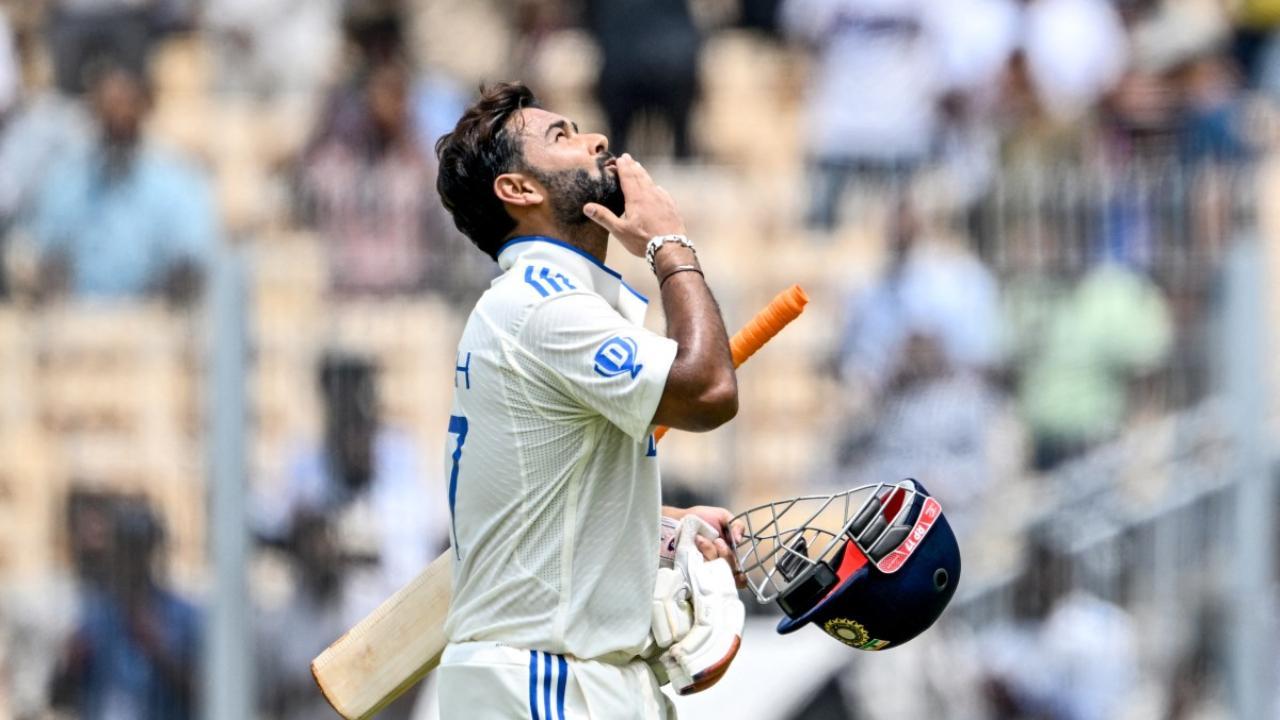 Pant's explosive 36-ball fifty creates new record in Test cricket by an Indian