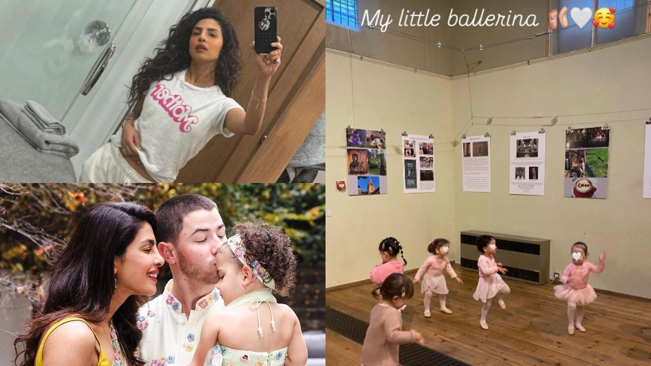 Priyanka Chopra shares an adorable picture of her 'little ballerina' Malti Marie