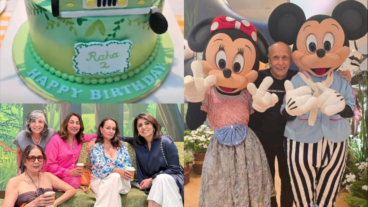 Raha's 2nd birthday party: Soni Razdan and Pooja Bhatt share photos