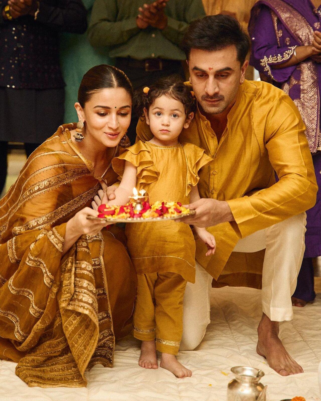 While there aren't many pictures of Raha for us to keep scrolling. She will surely have a massive photo album by the time she grows up.