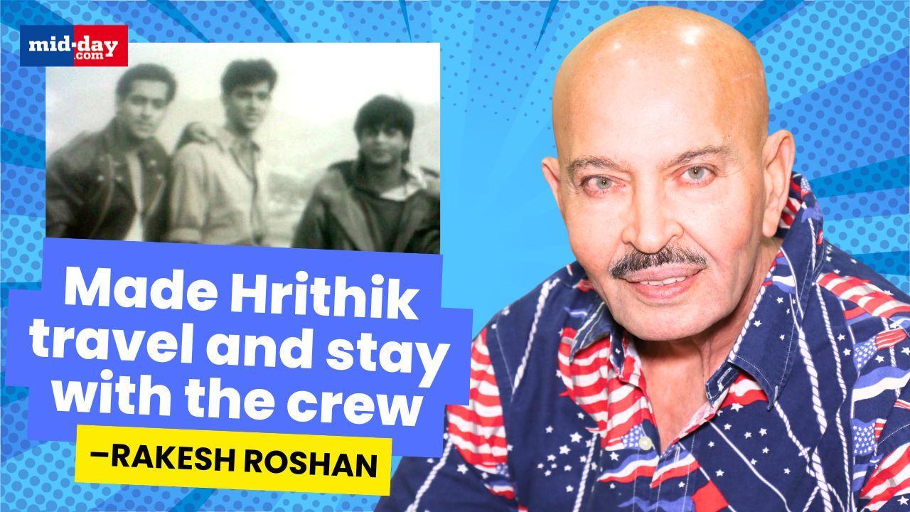 Rakesh Roshan Made Hrithik Uncomfortable During Karan Arjun Filming