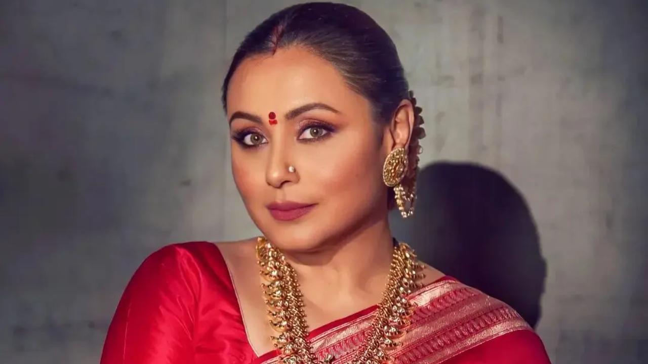 Rani Mukerji shares sweet Diwali moment, feeding sweets to a child