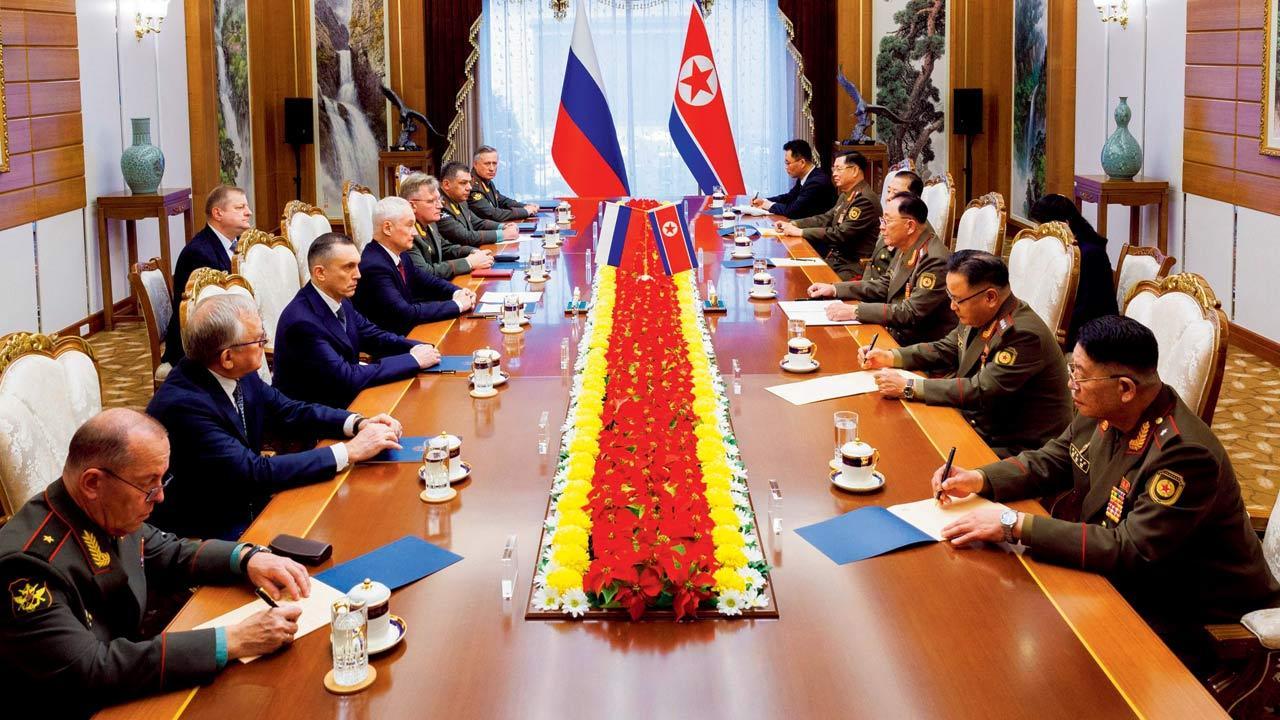 Russia defence minister visits North Korea to deepen ties