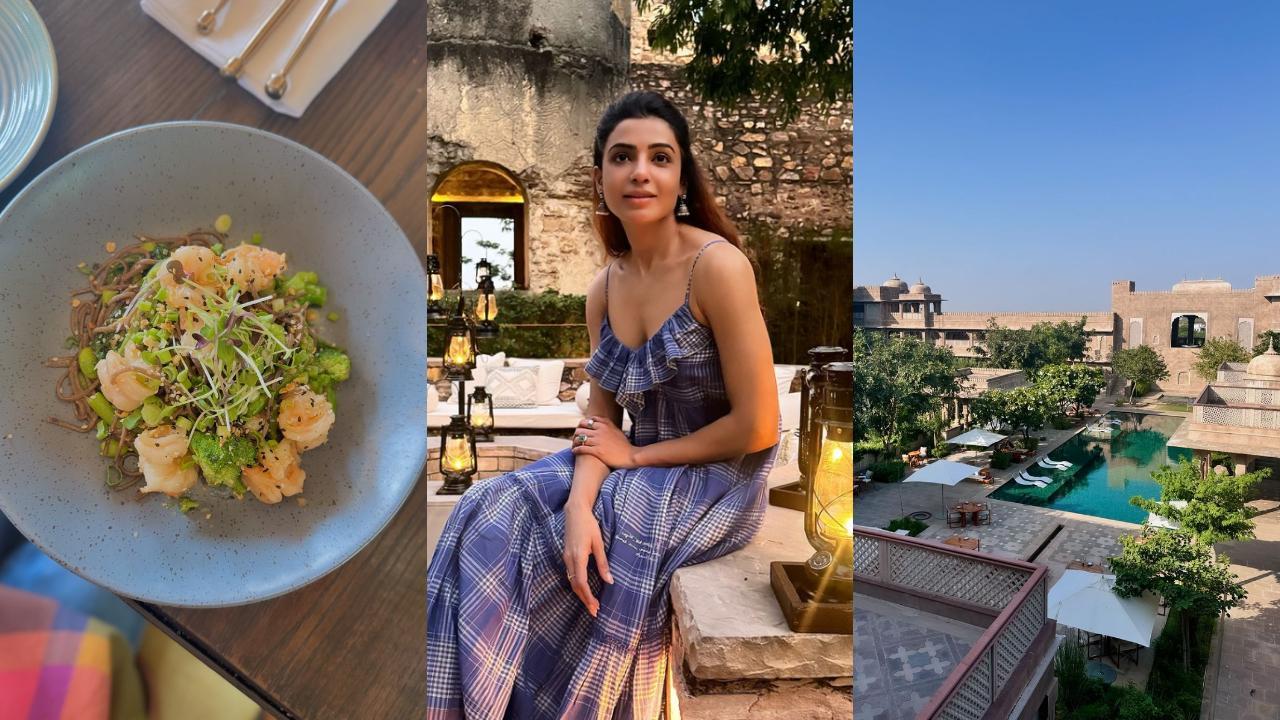 Samantha rejuvenates in Rajasthan ahead of 'Citadel: Honey Bunny' release