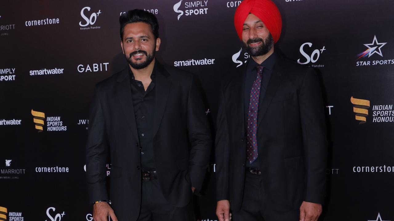 The awards ceremony serves as a powerful platform to spotlight the incredible feats of Indian sportspeople, fostering greater appreciation for their dedication and talent (In frame: Harmanpreet Singh and Sardar Singh)