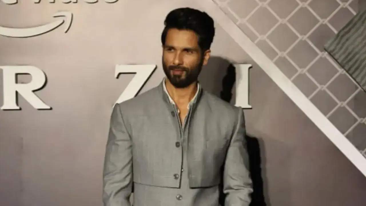 Shahid Kapoor gives update on 'Farzi 2' at the screening of Citadel: Honey Bunny