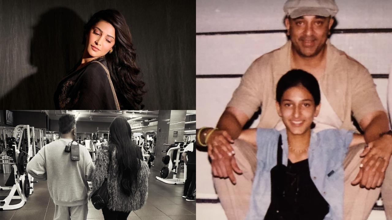 Shruti Haasan wishes 'appa' Kamal Haasan on his 70th Birthday