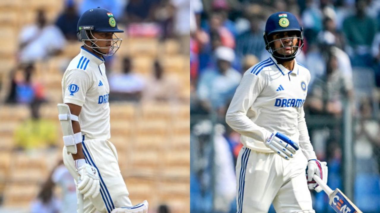 Shubman Gill, Yashasvi Jaiswal (Pic: AFP)
