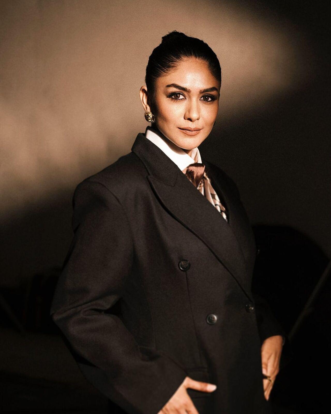 Actress Mrunal Thakur, who has made headlines for her alleged relationships has maintained she's single.