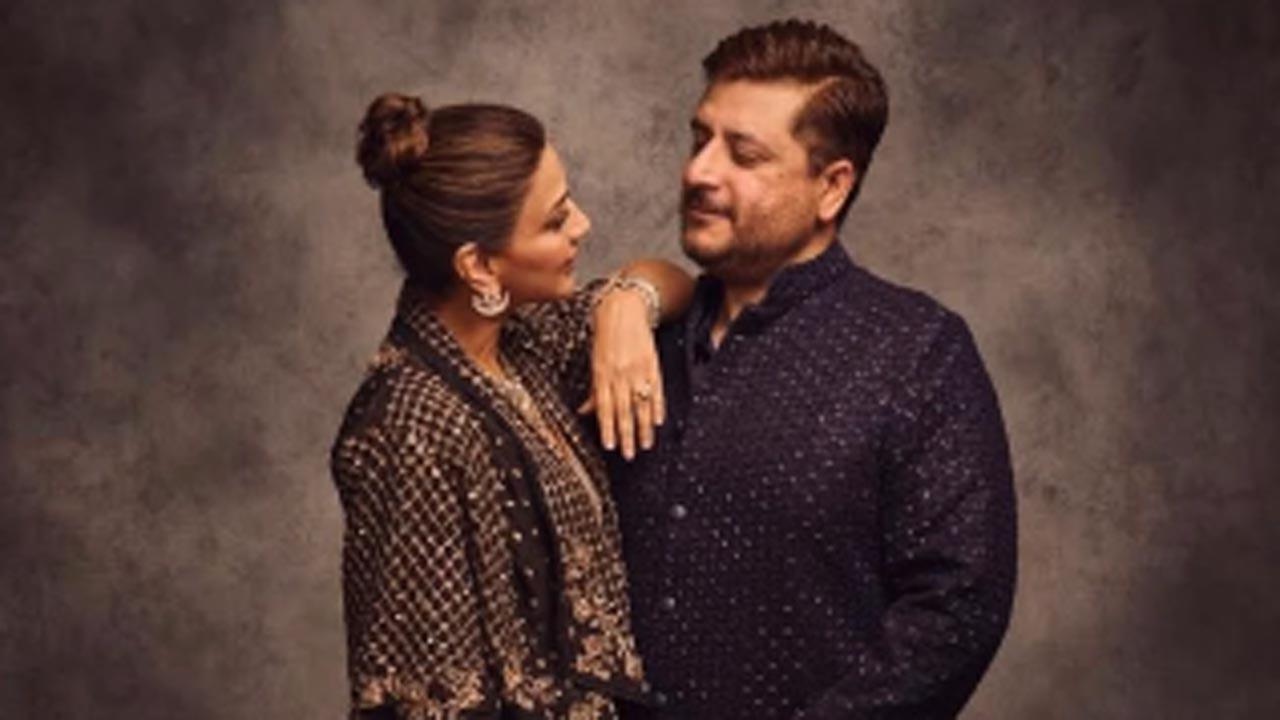 Sonali Bendre celebrates 22nd wedding anniversary with husband Goldie Behl 