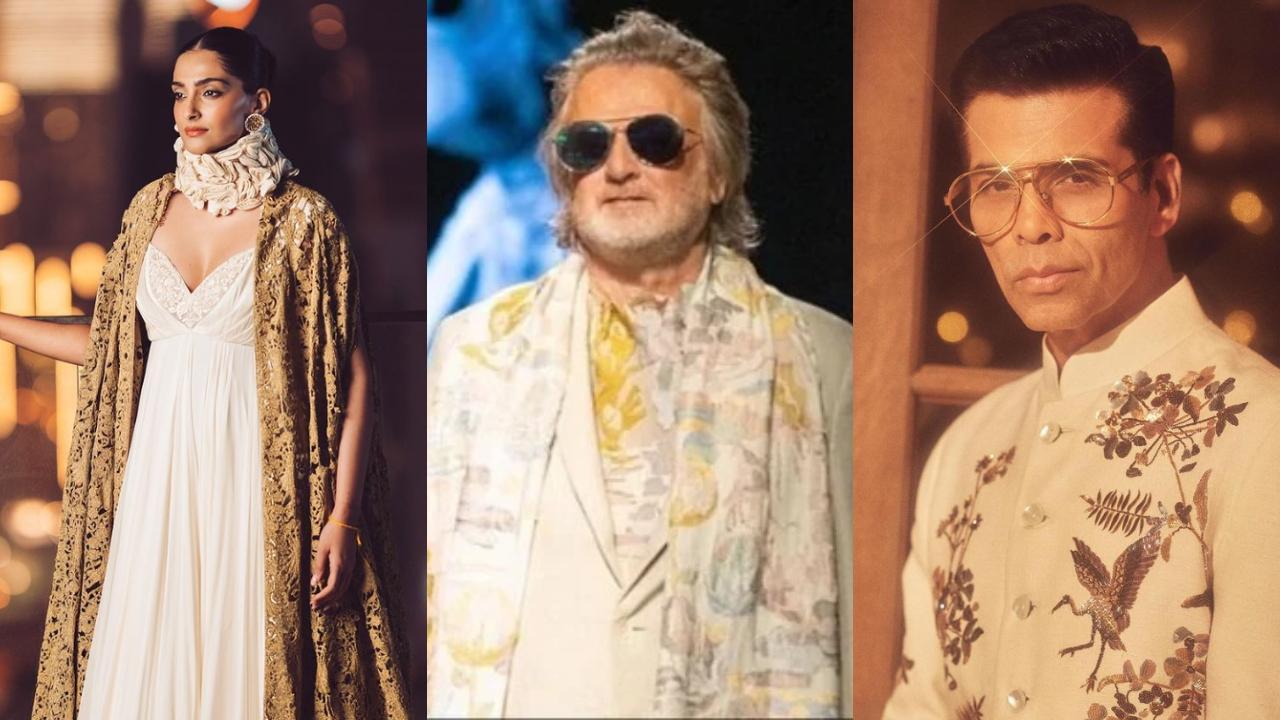 Sonam, Karan were wearing Rohit Bal creations when they heard of his death