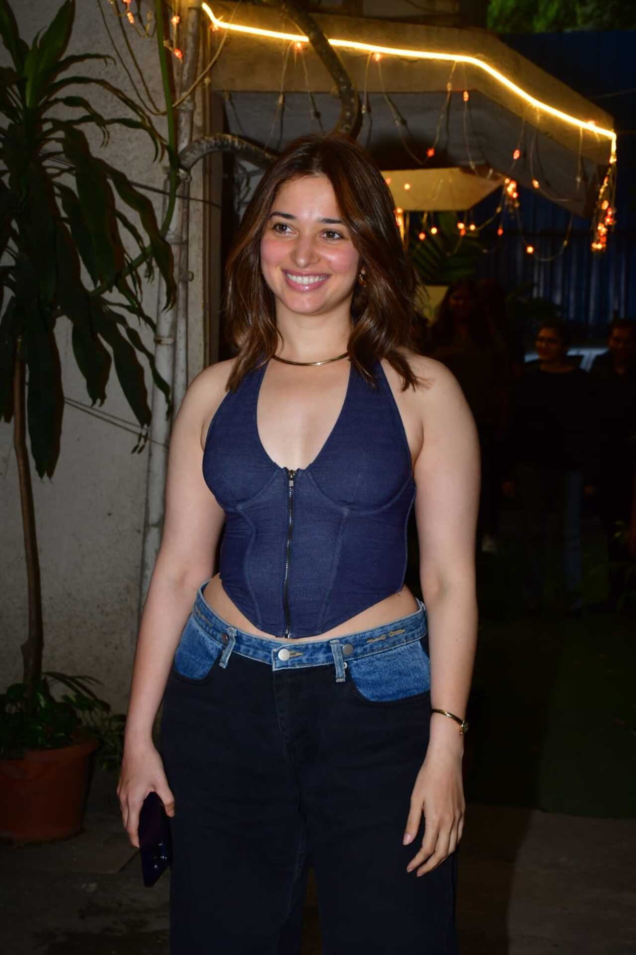 Tamannaah Bhatia was spotted in a stylish avatar in the city.