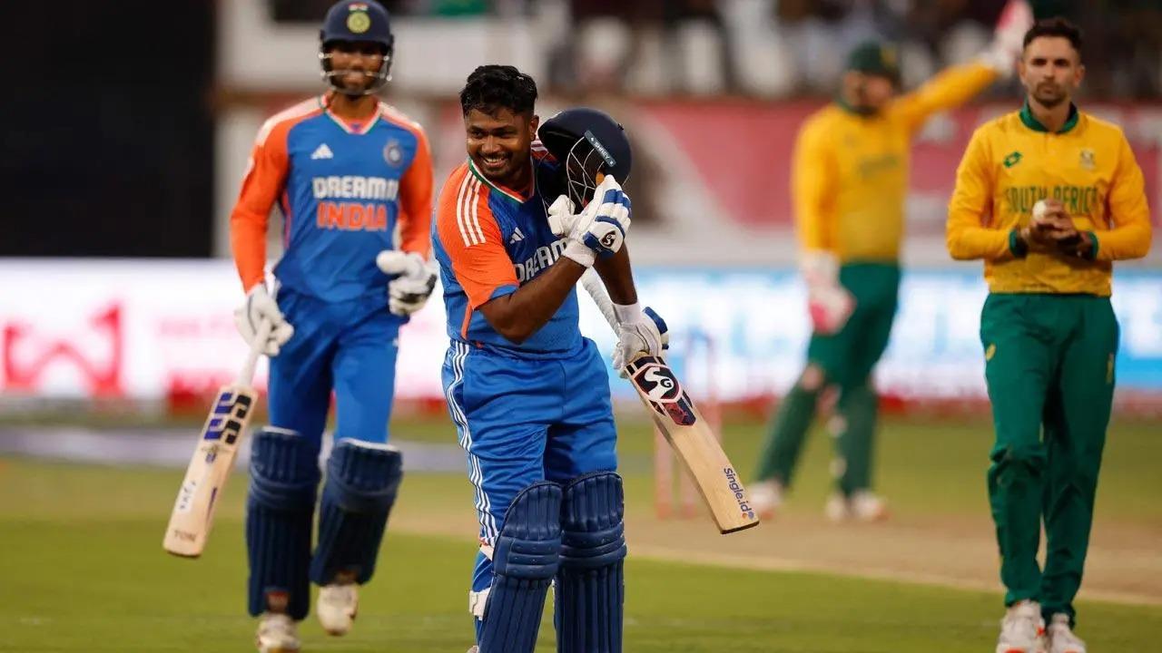 The 29-year-old's 107 is the highest individual score in a T20I between India and South Africa. He removed David Miller's unbeaten 106 in Guwahati in 2022. His single-handed effort sent India to a mammoth score of 202/8