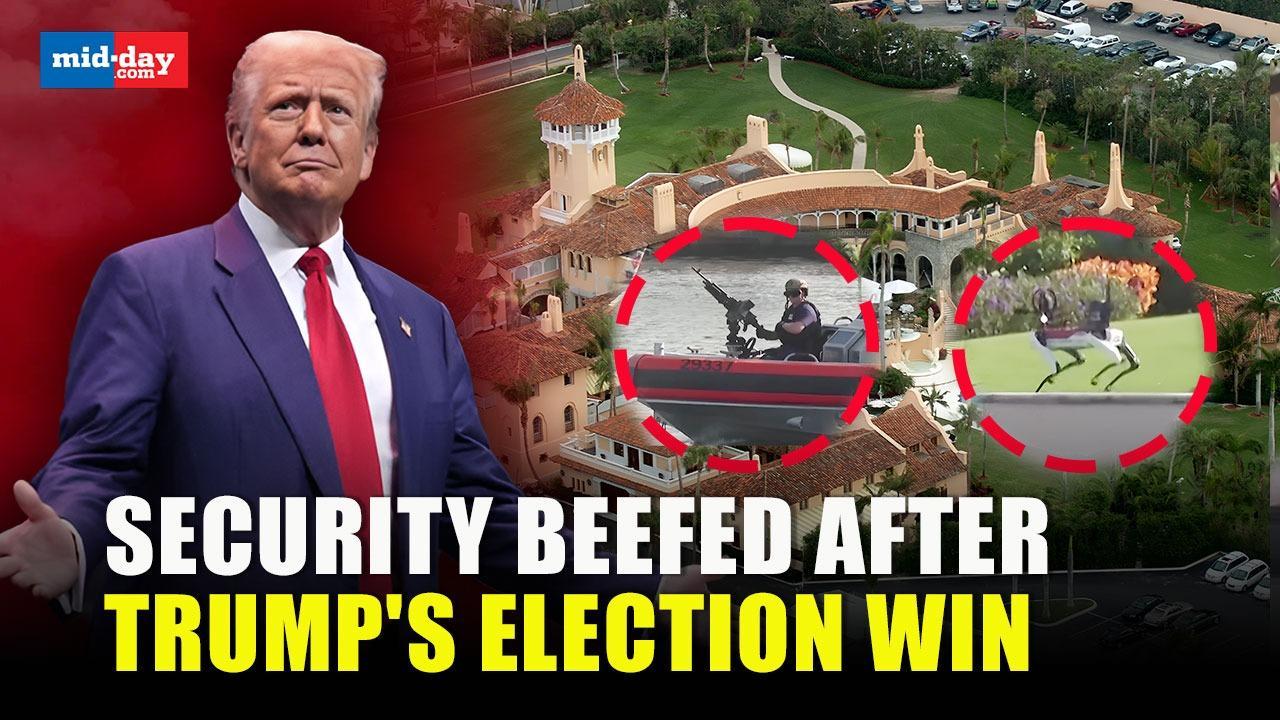 Security heightened at Donald Trump's Florida residence post his election win