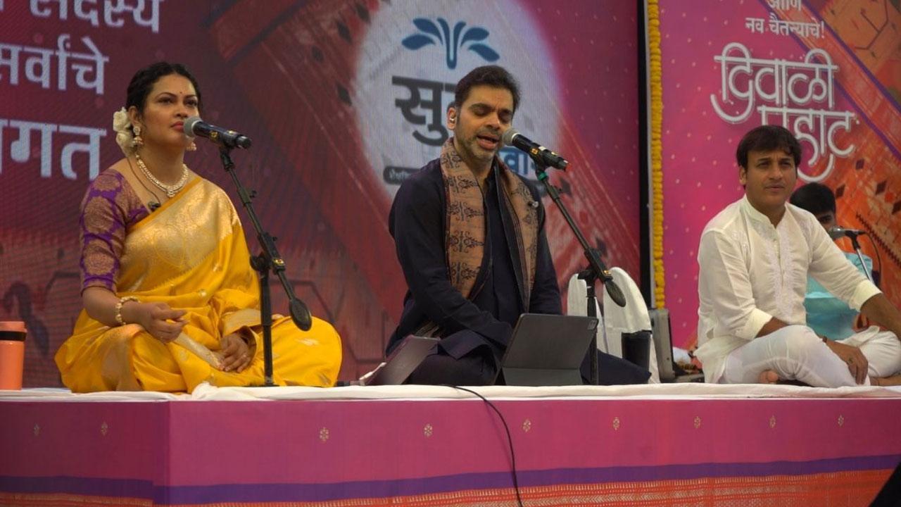 Sugee Parivaar’s Diwali Pahaat Mesmerizes Mumbaikars