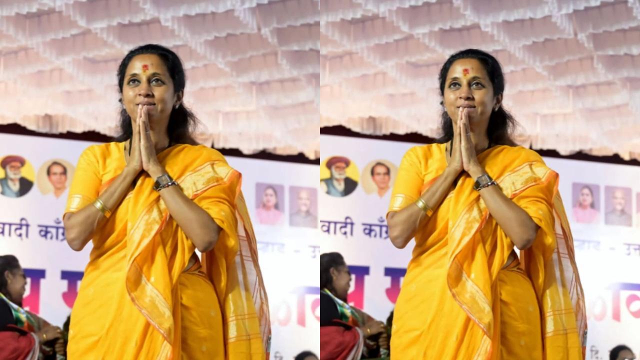 In an interview with Radio City earlier this year, Sule had remarked, “The credit for my saree collection goes to the weavers of India, who create such beautiful sarees. It also goes to my mother, daughter and two sisters who ensure that I carry these sarees properly.” She also said that sarees give her identity. (Pics: Instagram/@supriyasule)