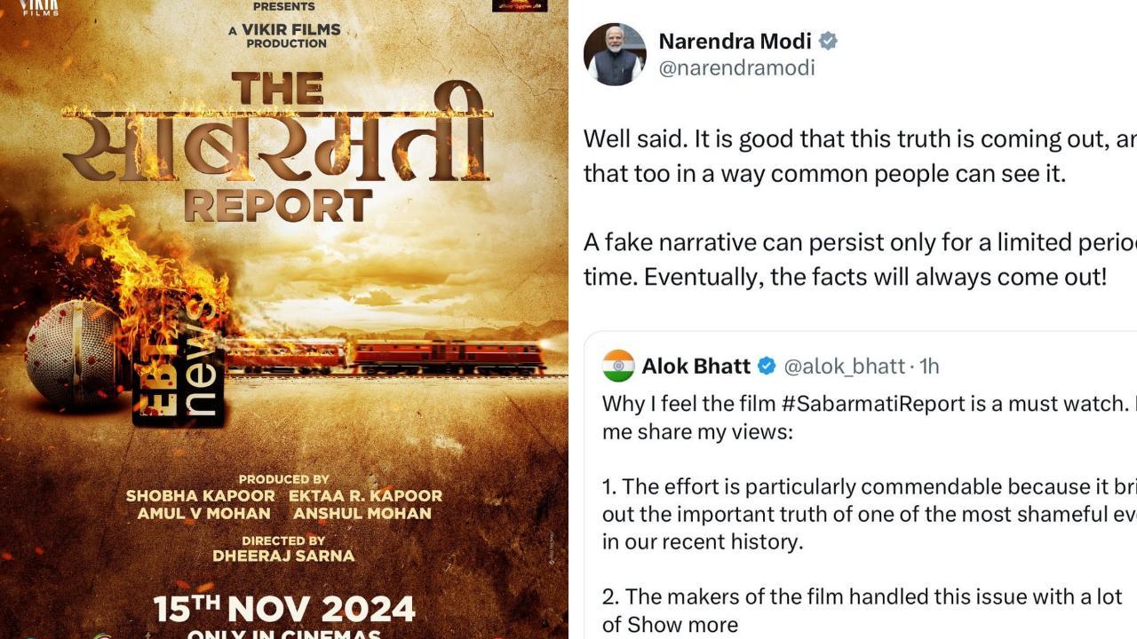 Ekta Kapoor is grateful as PM Modi extends support to 'The Sabarmati Report'