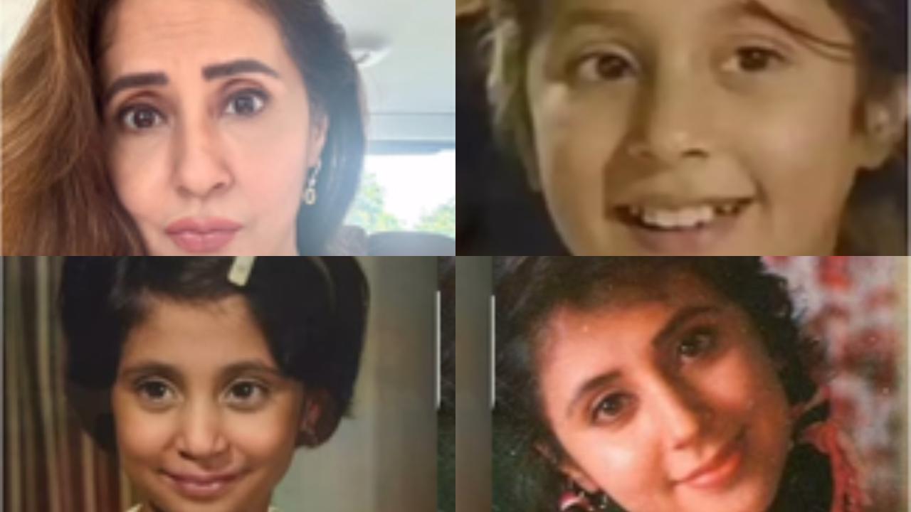 On Children's day, Urmila Matondkar shares childhood pics and a special note for Gulzar
