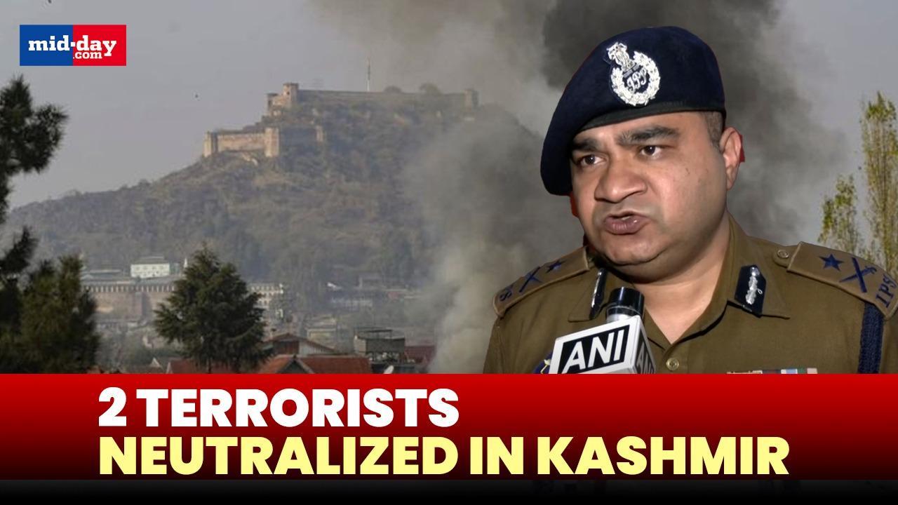 J&K: Two terrorists including LeT commander gunned down by security forces in Ka