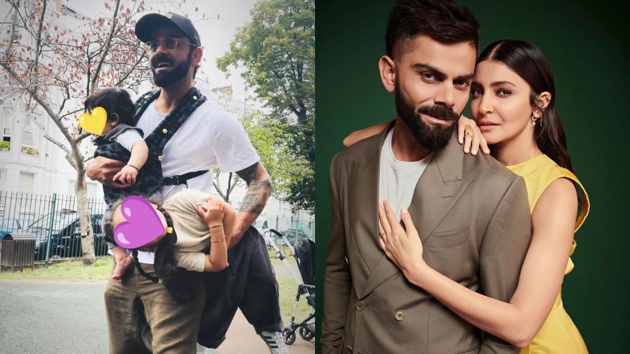 Anushka Sharma posts first picture of Virat Kohli with their kids Akaay and Vamika, check out here