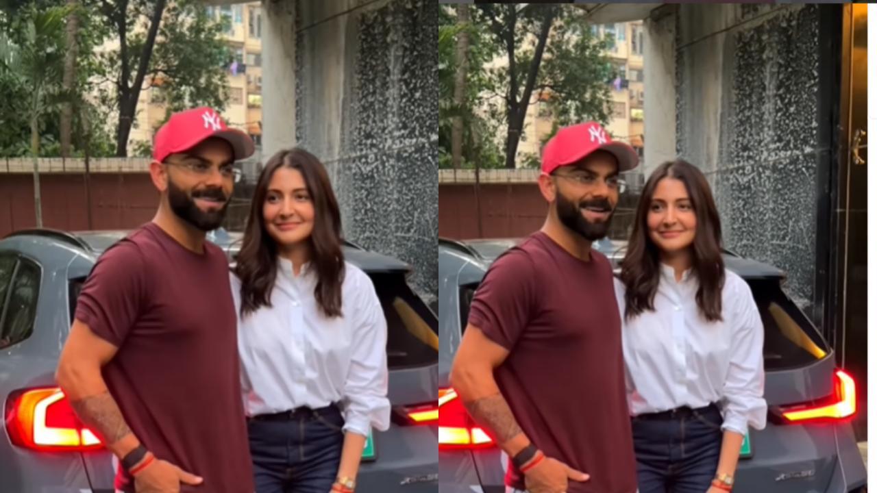 'Virushka content finally': Fans go gaga as Anushka & Virat pose together at Neha Dhupia’s daughter’s b'day bash