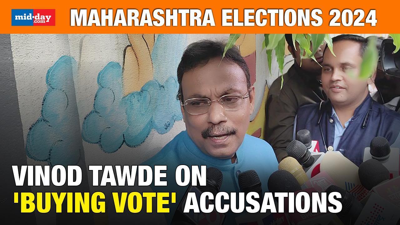 Vinod Tawde opens up on 'Buying vote' accusations - Watch video
