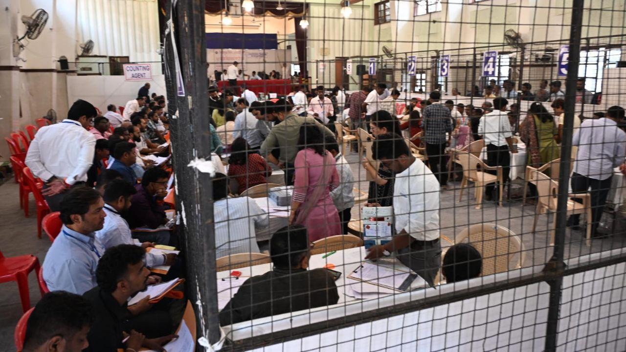 Maharashtra elections 2024 Counting day in Mumbai Highlights in photos