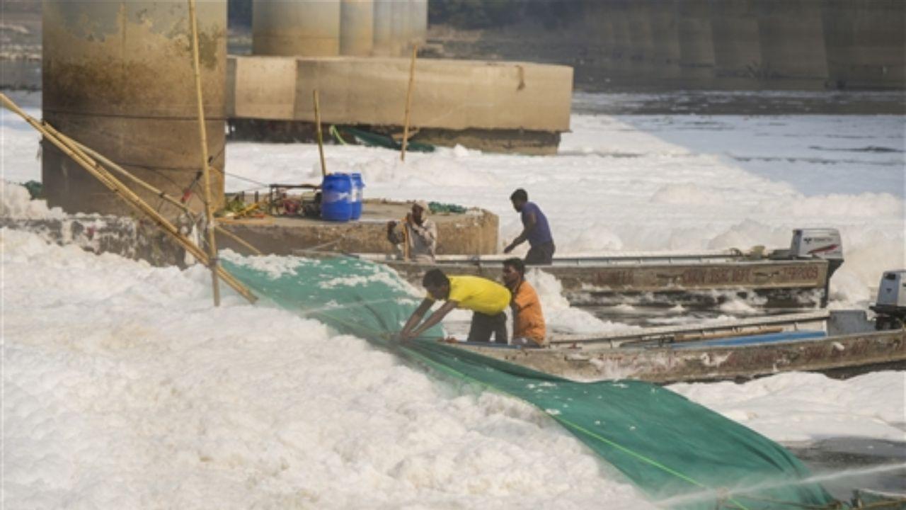 Reducing toxic foam in the Yamuna is part of the government’s larger strategy to improve environmental conditions in Delhi, with measures in place to address both air and water pollution.