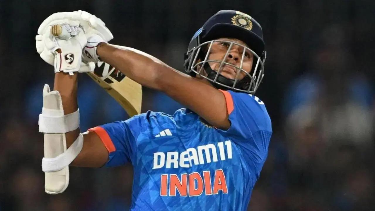 Yashasvi Jaiswal enjoys the top spot and is the first youngest Indian to score a hundred in men's T20Is
